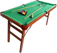55in Folding Pool Table Space