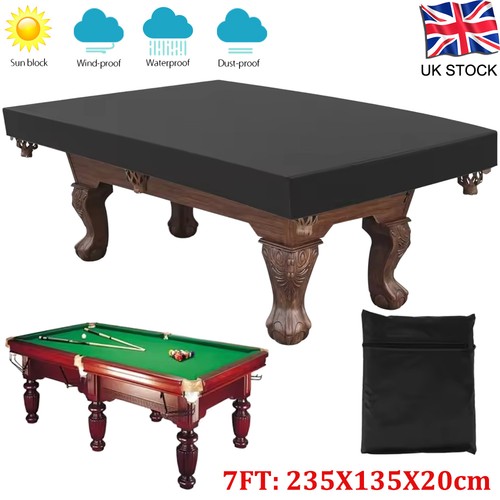 7ft billiard pool table - 7ft, covers